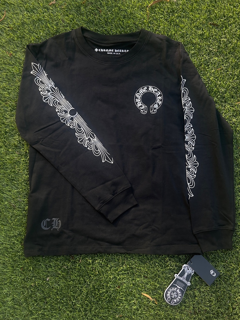 Chrome Hearts BLack Longsleeve